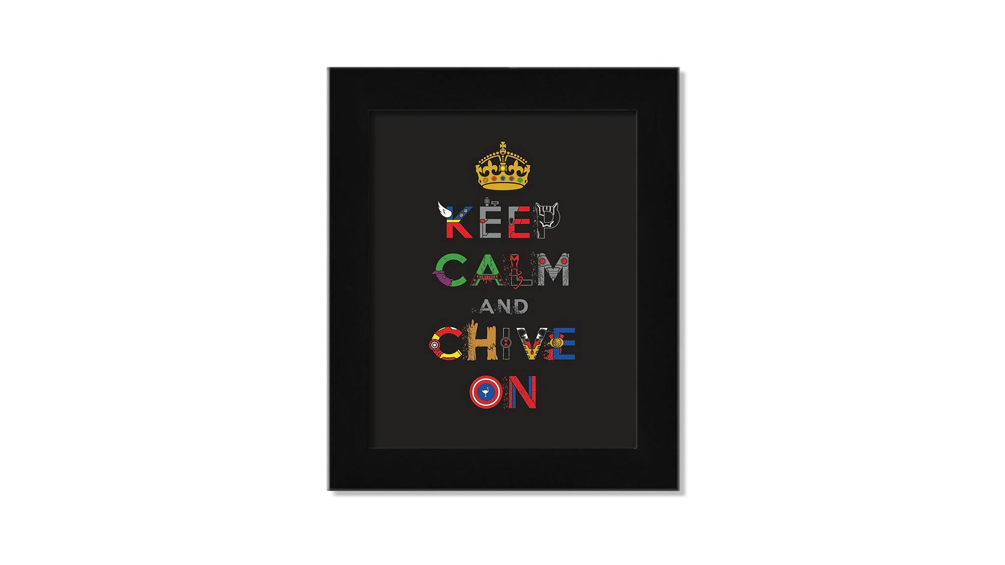 Paper w/ Black Frame